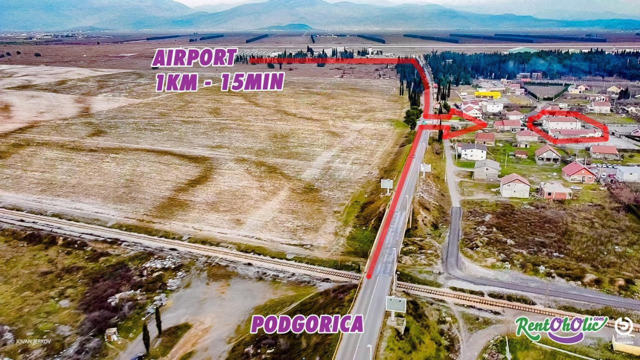 Simo Apartments Airport Podgorica Exteriér fotografie