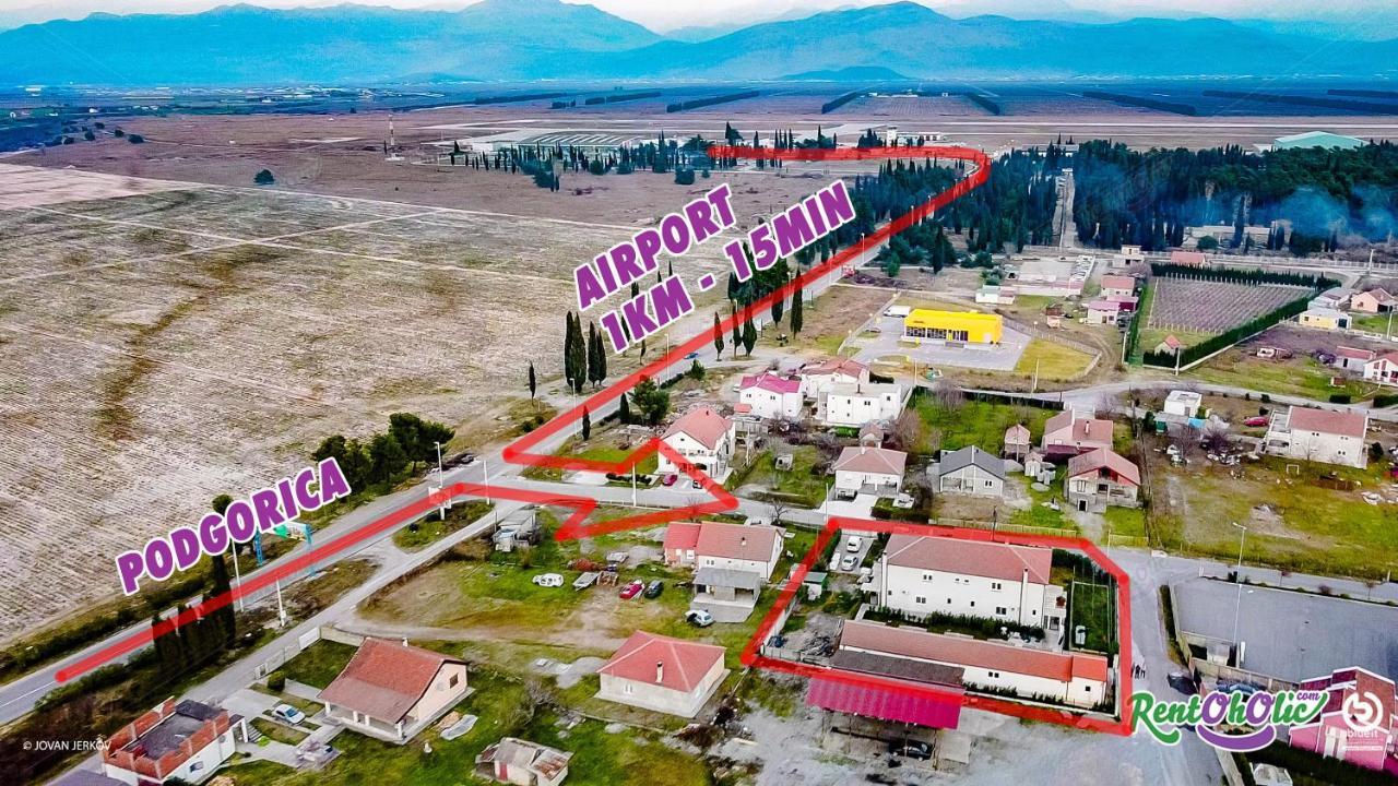 Simo Apartments Airport Podgorica Exteriér fotografie
