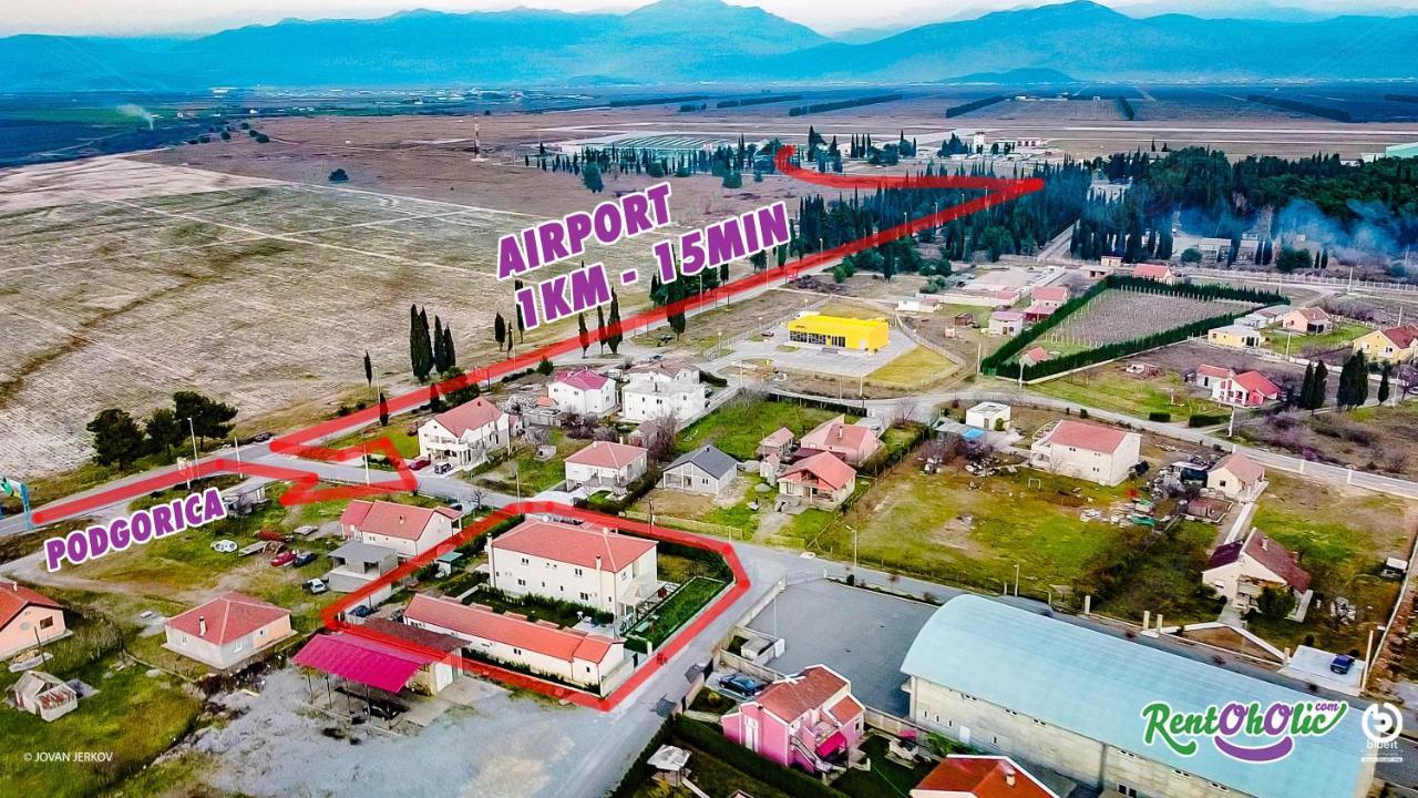 Simo Apartments Airport Podgorica Exteriér fotografie