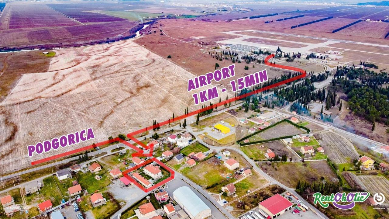 Simo Apartments Airport Podgorica Exteriér fotografie