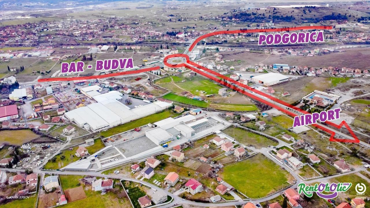 Simo Apartments Airport Podgorica Exteriér fotografie