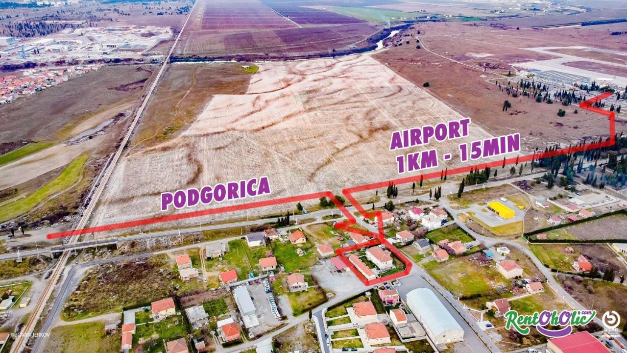 Simo Apartments Airport Podgorica Exteriér fotografie